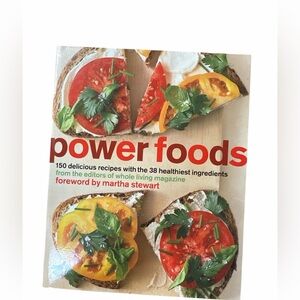 Cookbook Power Foods: 150 Delicious Recipes with the 38 Healthiest Ingredients.